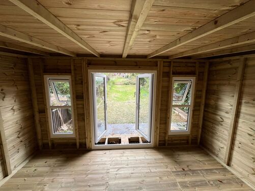 #PVC049 14x8 Pent Summer House