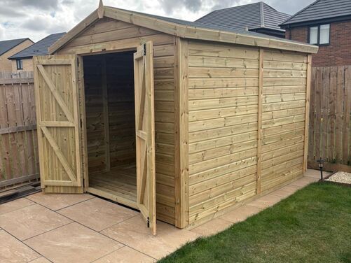 10x8 Apex Storage Shed