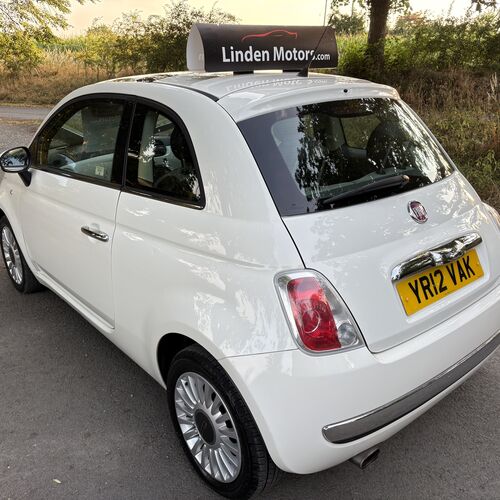 2012 (12) FIAT 500 LOUNGE 1.2 3 DOOR