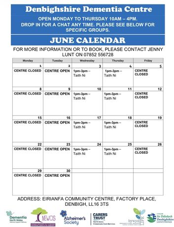 What's On | Carers Trust North Wales Crossroads Care Services