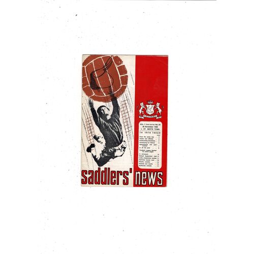 Walsall v St Albans City FA Cup Football Programme 1966/67