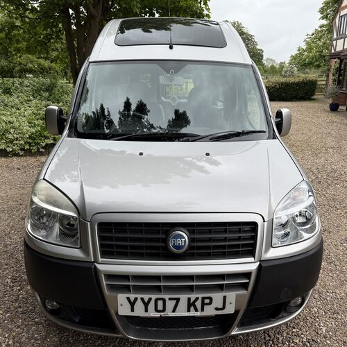2007 (07)reg Fiat Doblo 1.4 Petrol Camper Van 65772 miles Motor Caravan