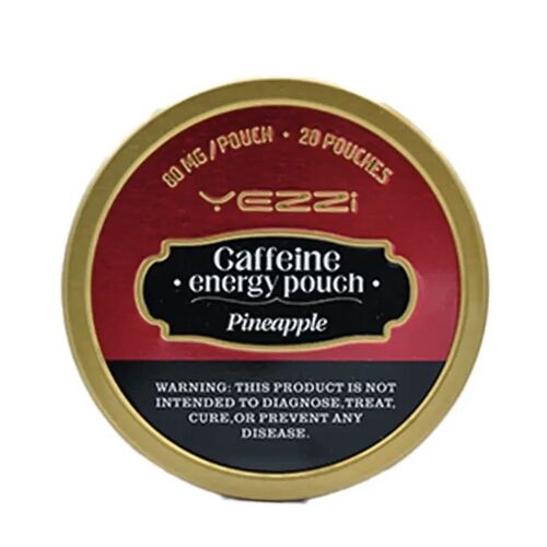 Yezzi Guarana Caffeine Energy Tin (20 pouches)
