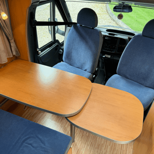 2006 Hymer Van 522 Fixed Bed Motorhome Silver Ford Transit LHD - 1 Owner 16yrs