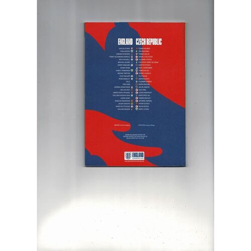 2019 England v Czech Republic Football Programme + Insert & Press Cuttings