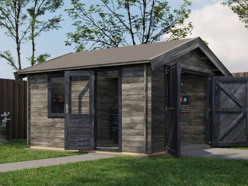 400cm x 400cm Garage