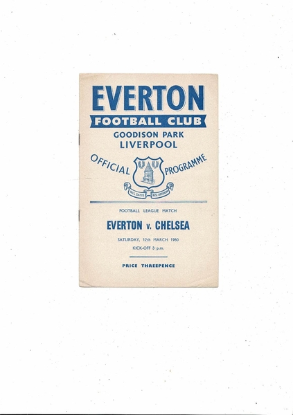 Football Programmes being listed today