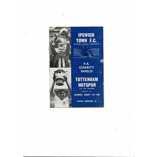Charity Shield Final Football Programmes