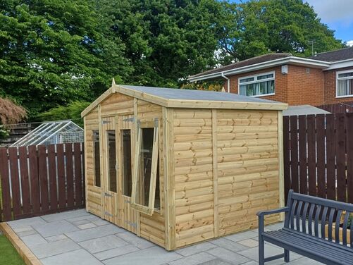 10x8 Apex Summer House