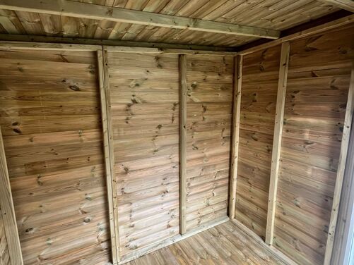 #PVC039 8x8 Corner Summer House