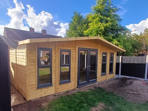 20x12 Apex Summer House / Home Bar
