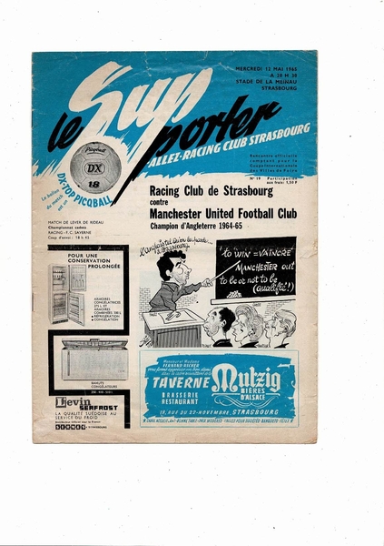 Latest Football Programmes being listed today