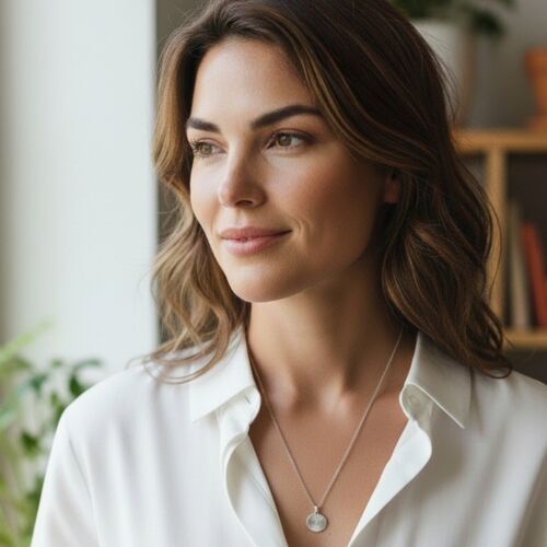 Diamond illusion pendant