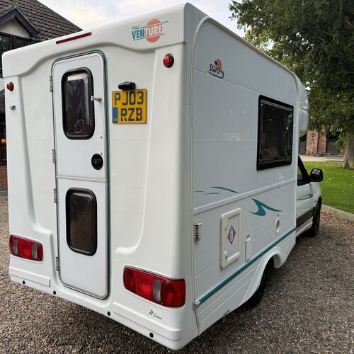 2003 Nu Venture Surf Citroen Berlingo 1.9D Camper Van Motorhome - 45470 miles