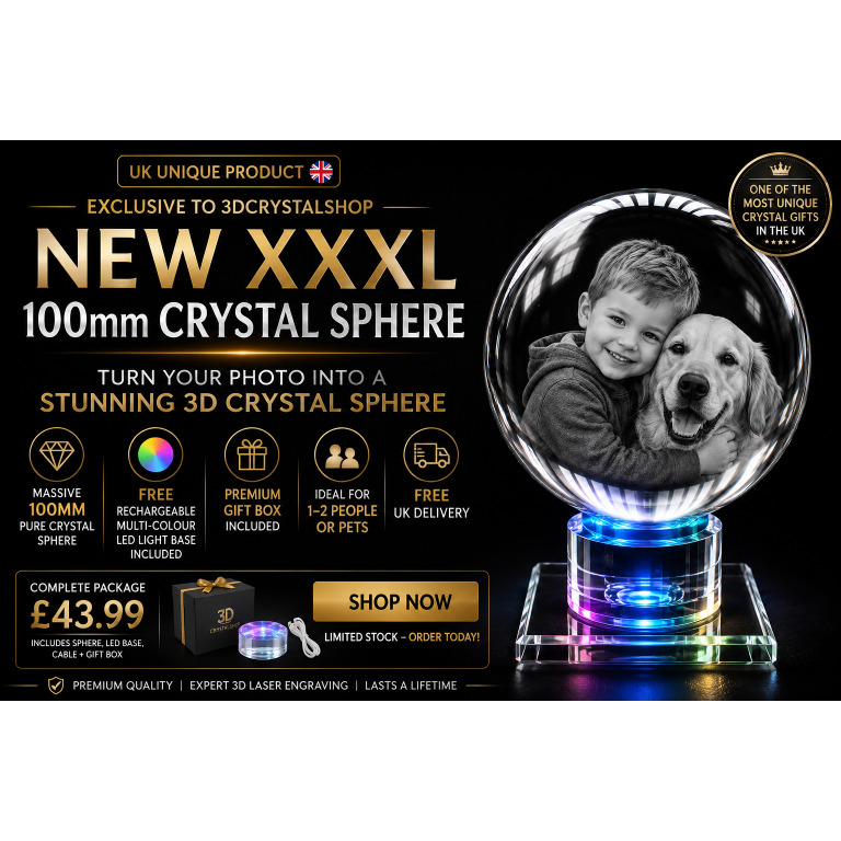 3d Crystal Shop | 3d crystal glass engraving | Personalised 3d engraving  | 3d crystal photo