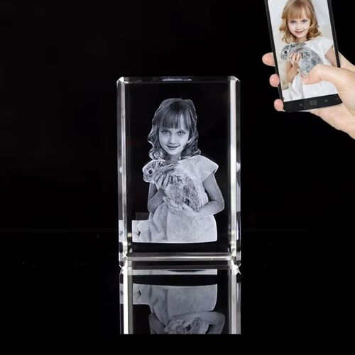 The 3D Arran 8x5x5cm Crystal Block