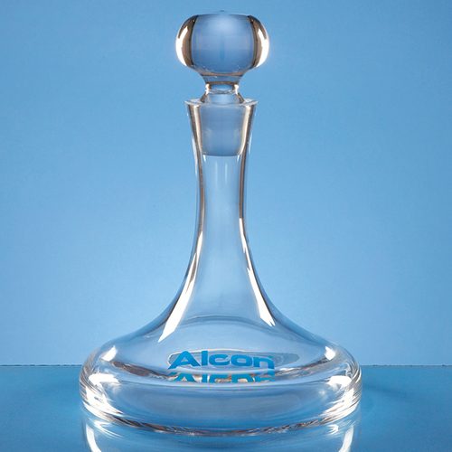 Handmade Plain Ships Decanter 1ltr
