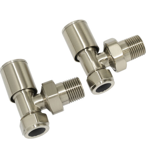 Contemporary BRUSHED MATT Angled Valve set