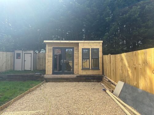 #PVC057 13x13 Pent Summer House