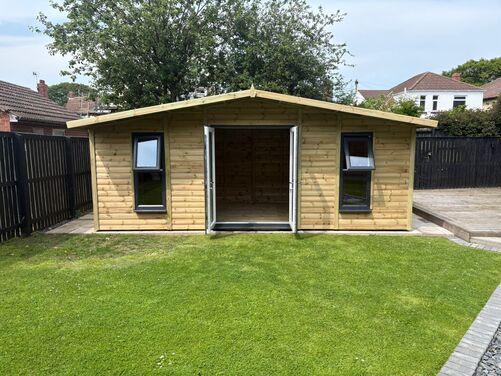 #PVC005 20x10 Apex Summer House