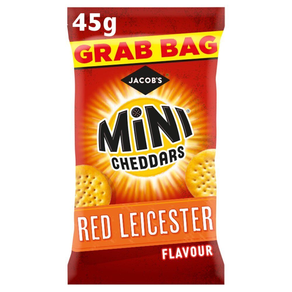 Jacob's Mini Cheddars Red Leicester Snacks