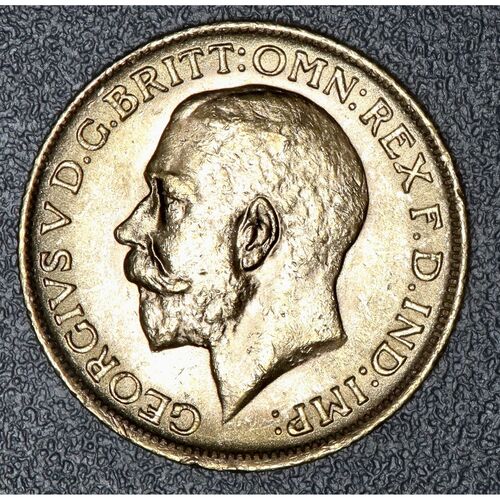 1915 full gold sovereign