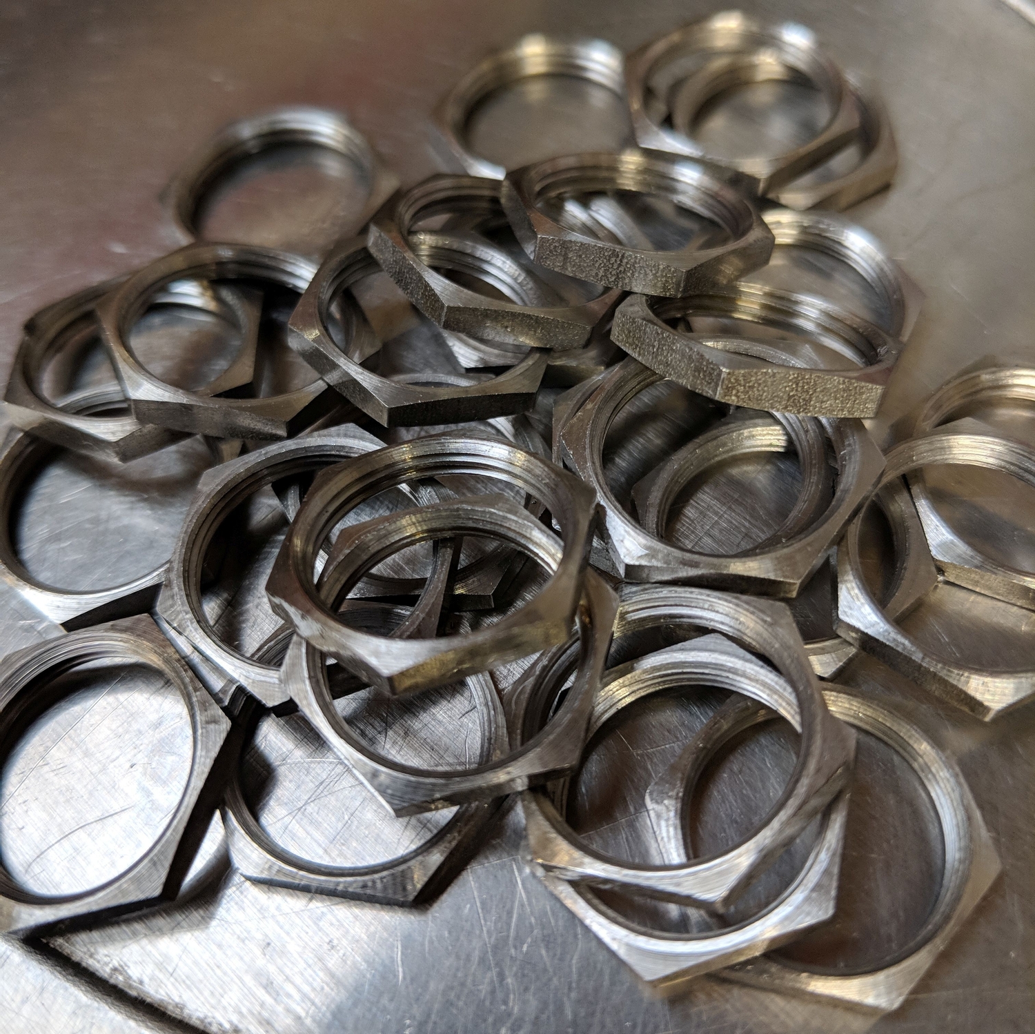 M16x1.5 special nuts to drawing | Trojan Special Fasteners Ltd | Specialist Nuts Fasteners | Nuts Bolts Washers | Precision Polygon Turning | Fastener Manufacturer