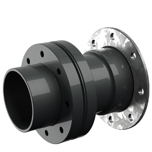 5" PVC Fully Flanged Tank Connector