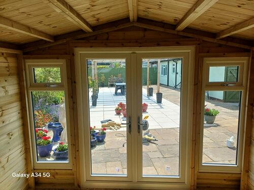 #PVC109 10x10 Apex Summer House