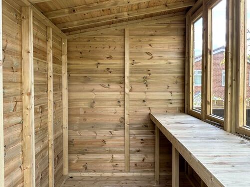 9x6 Pent Potting Shed