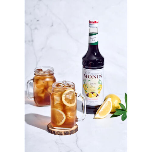 Case of Lemon Tea Syrup by Monin 6 x 1 Litre