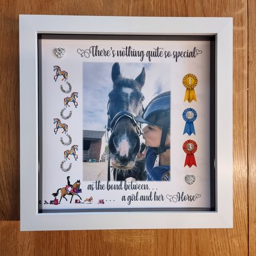 Horse Lovers photo printed frame