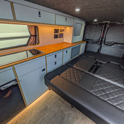 Campervan Conversion with Bed Down
