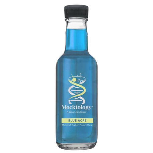 Set of Flavoured Cocktail Syrups By Mocktology 4 Bottles x 200ml