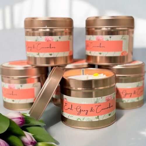 Spring Collection Tin Candle – Luxury Hand Poured Candle