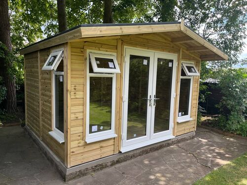 12x10 Apex Summer House
