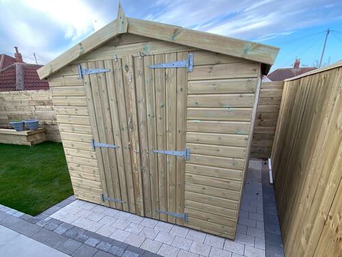 8x8 Apex Storage Shed