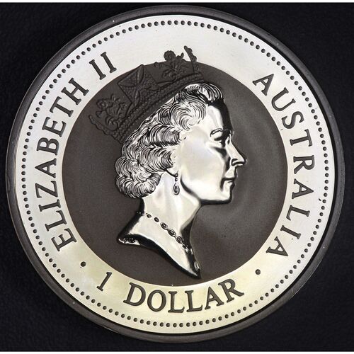 1995 1 ounce silver Kookaburra