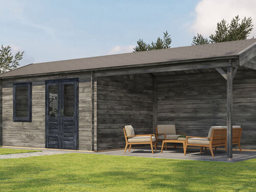 400cm x 300cm + 400cm Veranda