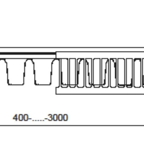 Ultraheat Single Panel, Single Finn Compact Radiators 11k
