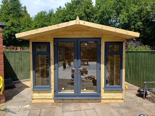 #PVC109 10x10 Apex Summer House