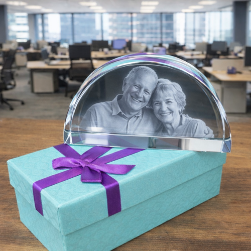 Fabulous New Luxury Nairn Half Moon Crystal.