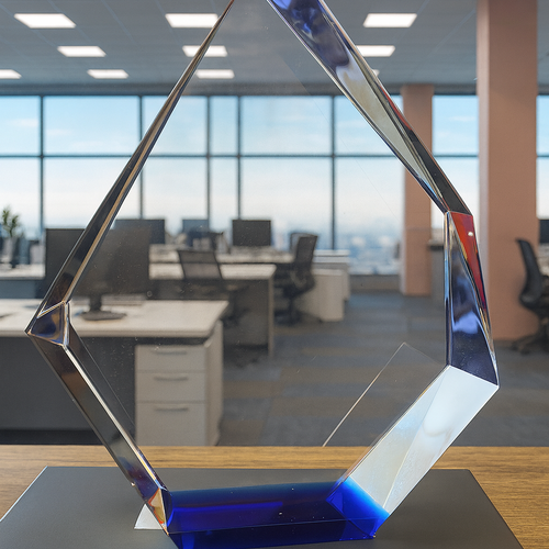 The Super Large 3D Jura Colour Iceberg Crystal