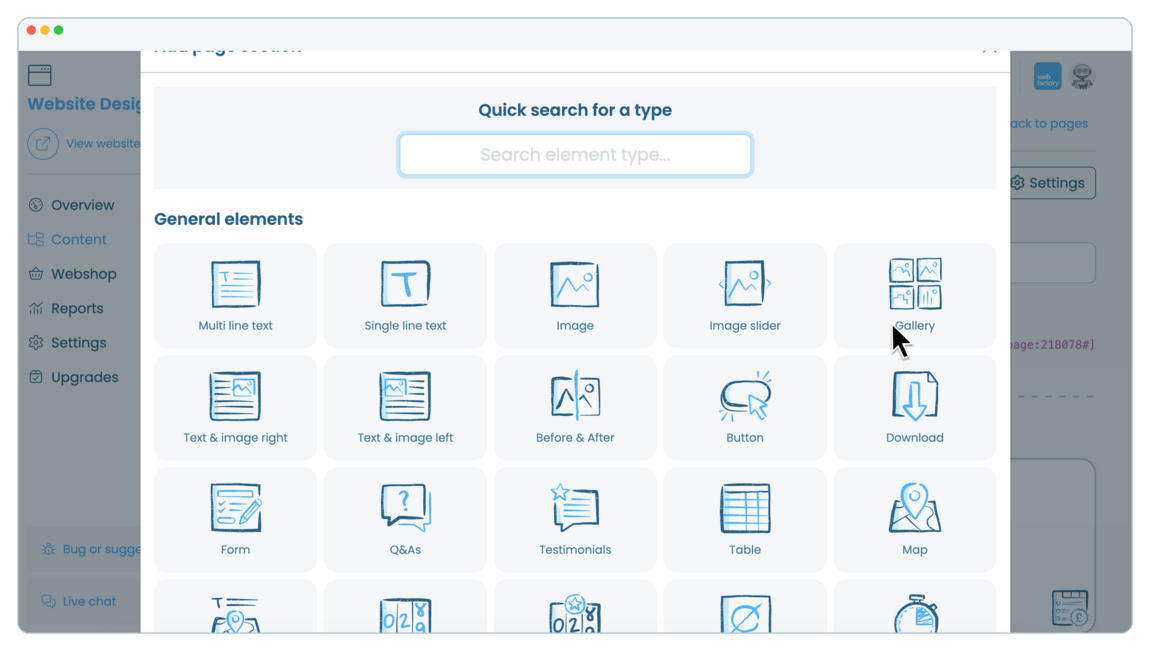 How to add and manage an image gallery | Webfactory Support | Webfactory