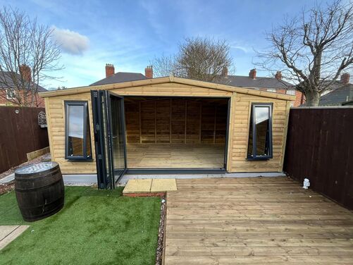 20x12 Apex Summer House / Home Bar
