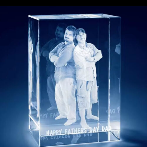 The Arran 3D 12x8x6cm Crystal Block