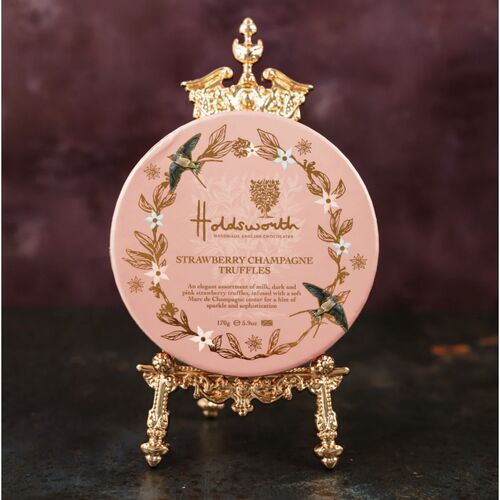 Holdsworth Strawberry Champagne Truffles 170g