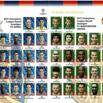 FC Basel v Manchester United Champions League Football Magazine 2011/12