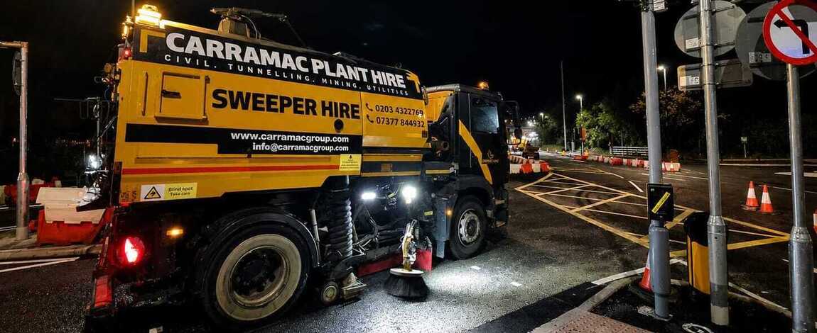 Carramac  | Civil Engineering | Road Sweeper | Plant Hire | Utilities  | Civil Engineering Berkshire | Tunnels and Shafts | Road Sweeper Hire UK 