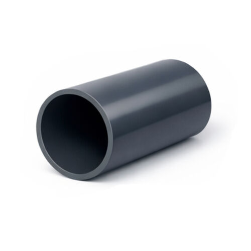 Extended 4" Female Flanged PVC Tank Connector c/w Flange